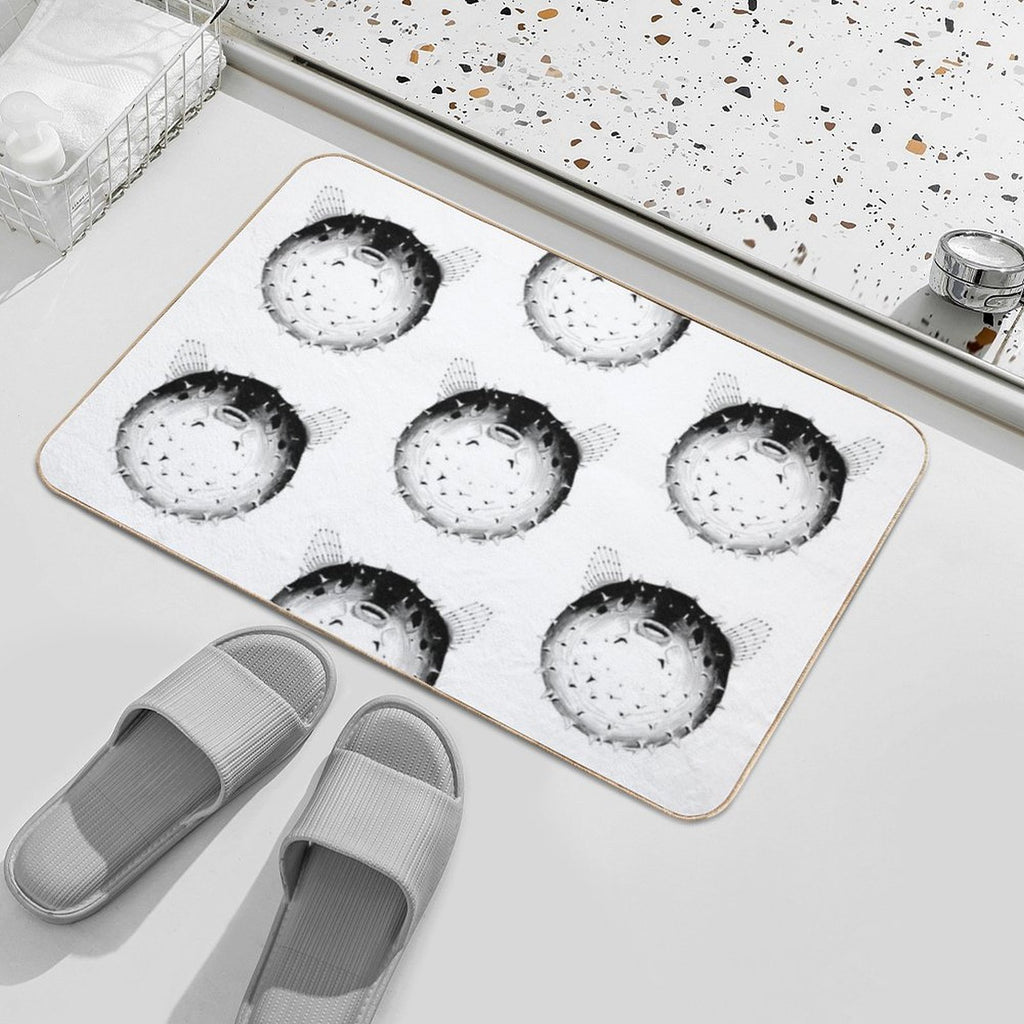 Puffer Fish  Versatile Bath Mat