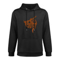 Costa Rica Sloth Word Art - Funny Animal Durable Construction Hoodie