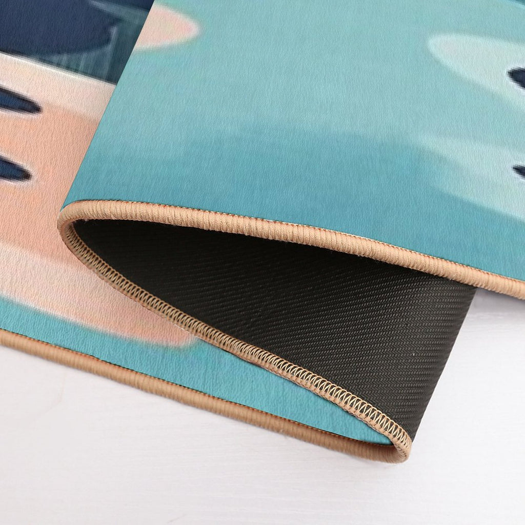 Minimalist Landscape  Easy To Clean Bath Mat