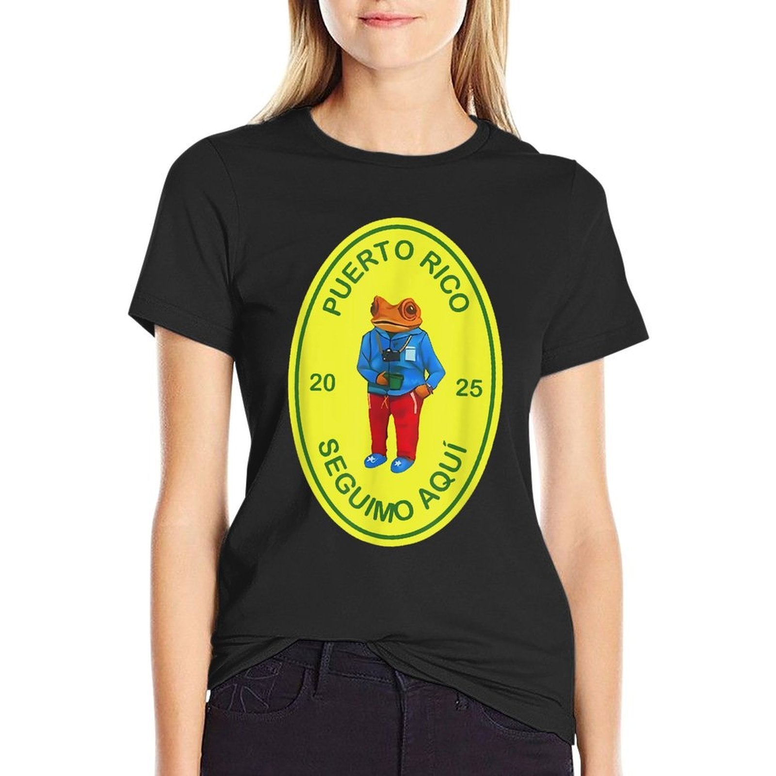 Treadings Limited Edition SAPO CONCHO Unisex Adult Album-Inspired Modern Black Cartoon Graphic - Small  High-quality Stitching T-Shirt