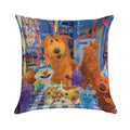 Bear in The Big Blue House Soft Style Accent Throw Pillow