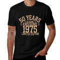 50 Year Birthday Decorations Men Gag 50yr 1975 50th Birthday  Soft T-Shirt
