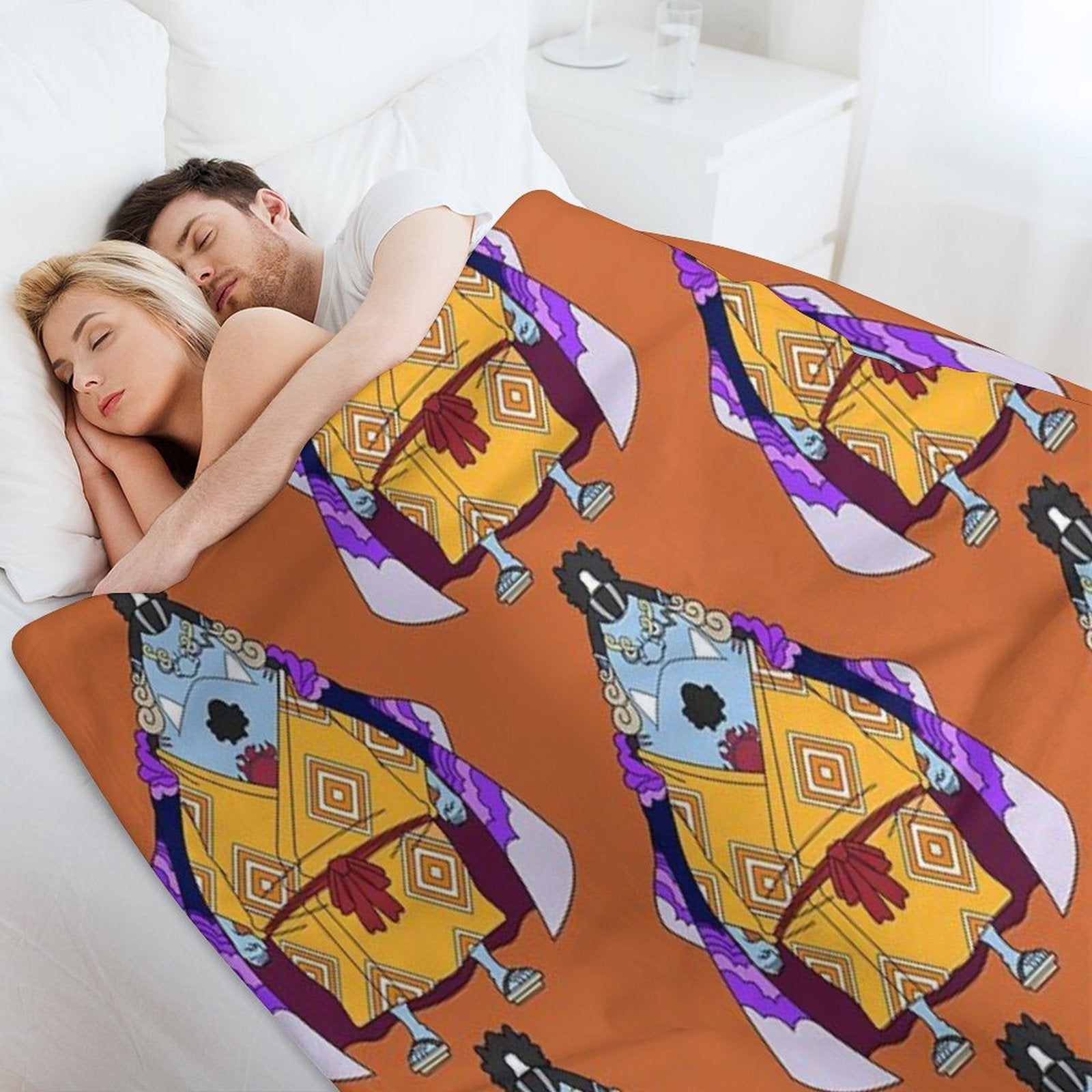 Jinbe (Wanokuni) Anti-pilling Throw Blanket