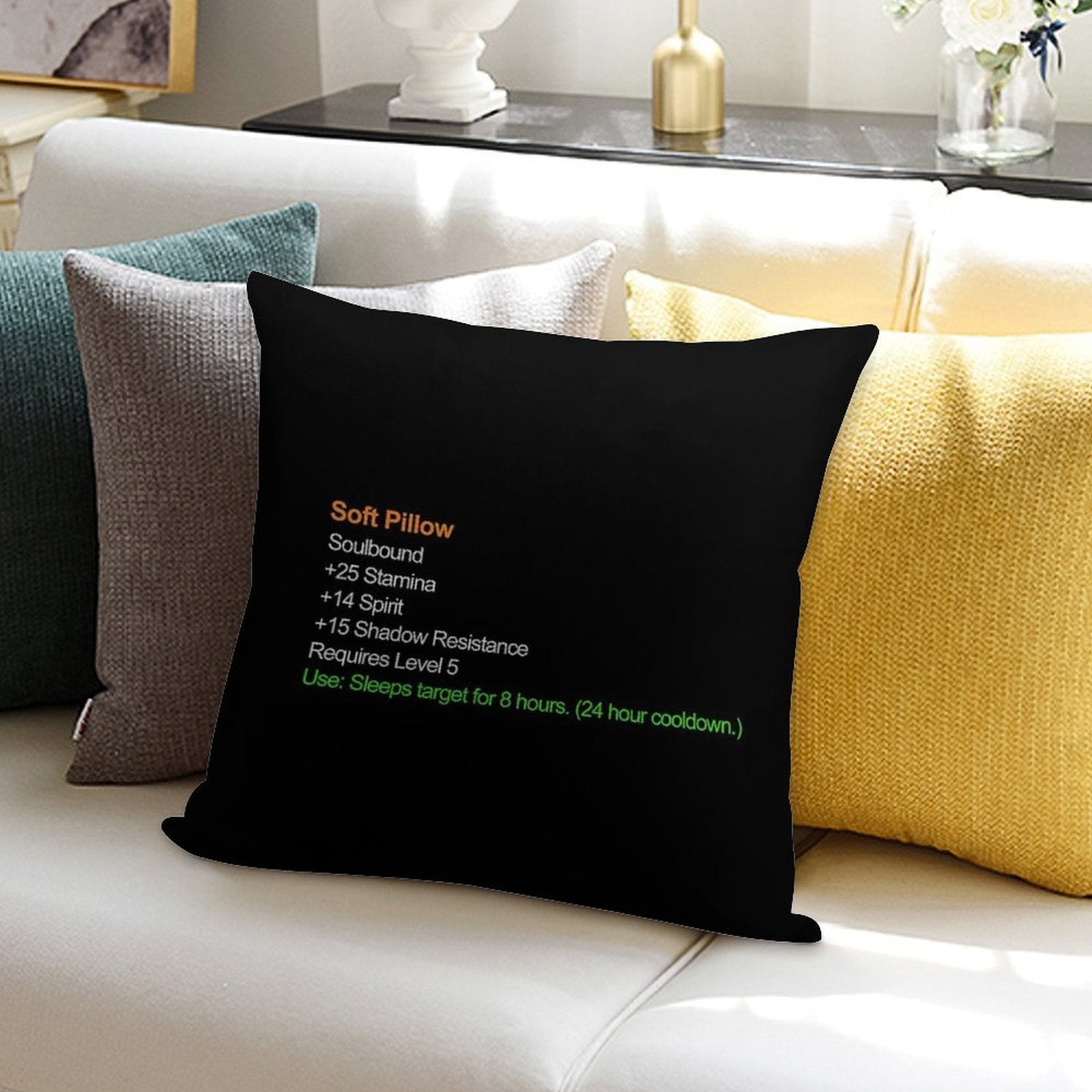 Legendary Soft Pillow Soft Warmth Comfort Throw Pillow