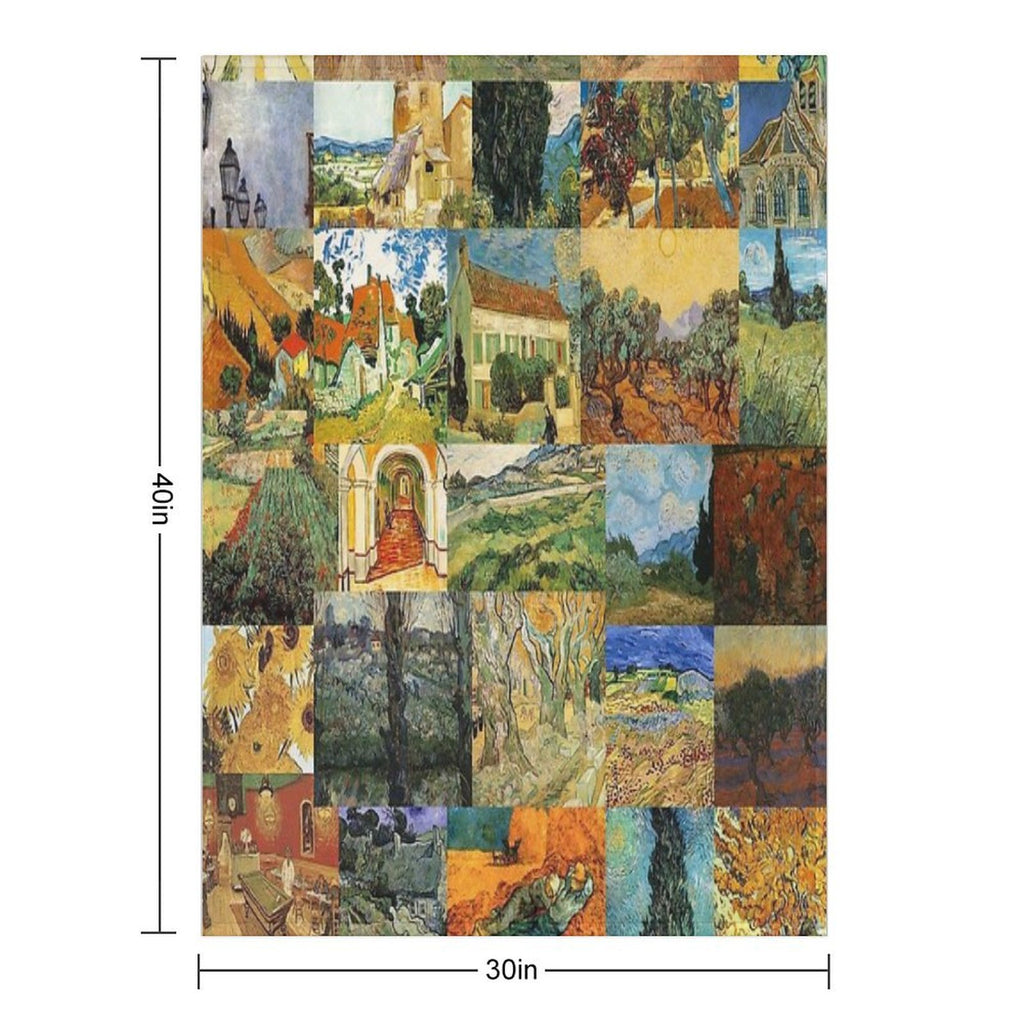 Vincent Van Gogh Comfort Throw Blanket