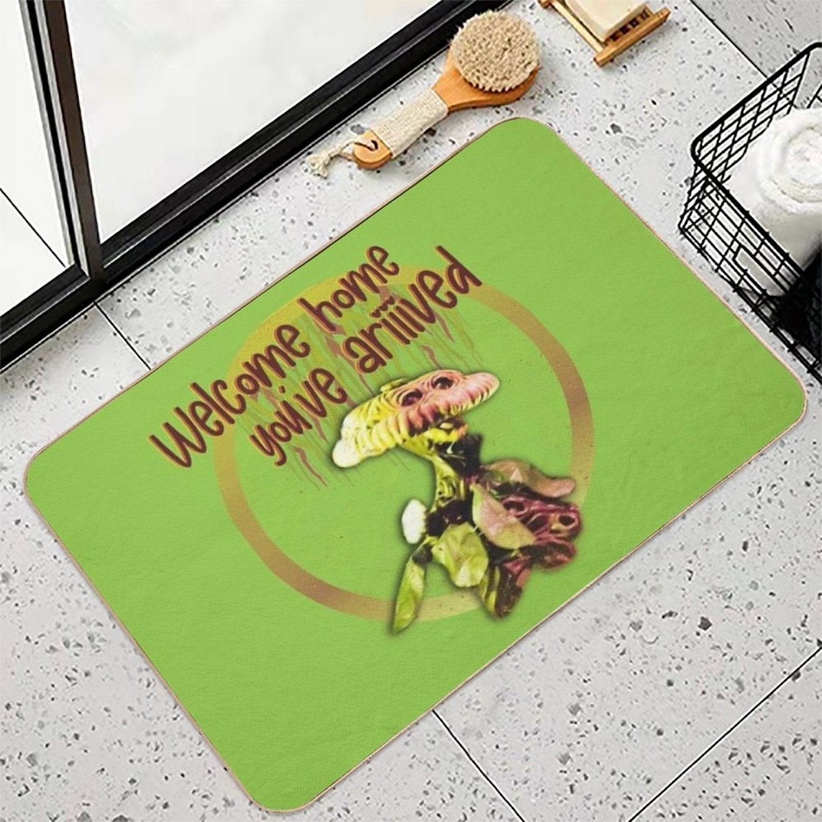 Welcome Home You've Arrived!  Rapid-Drying Bath Mat