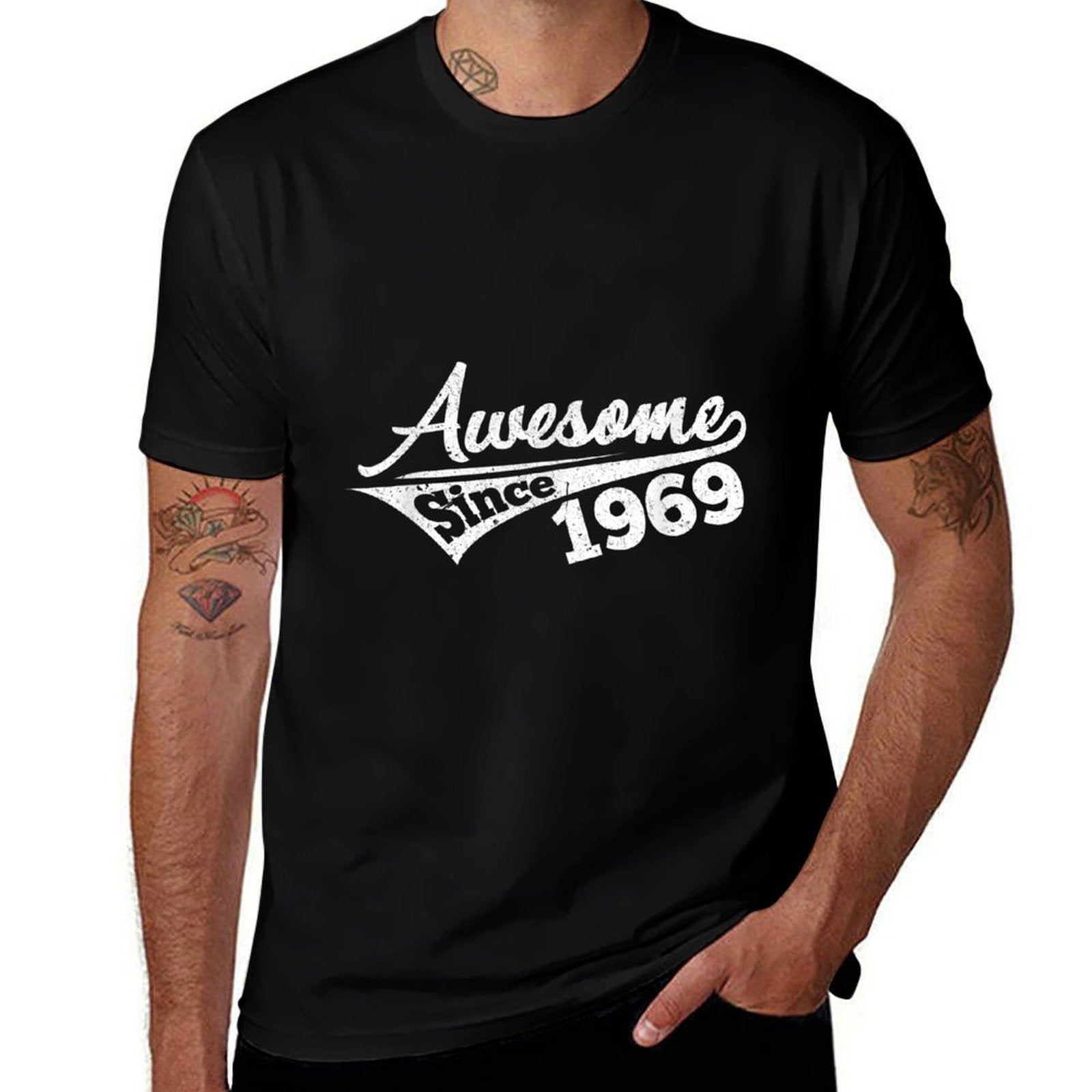 50th Birthday Party Tshirt for A 50 Year Old  Polyester Blend T-Shirt