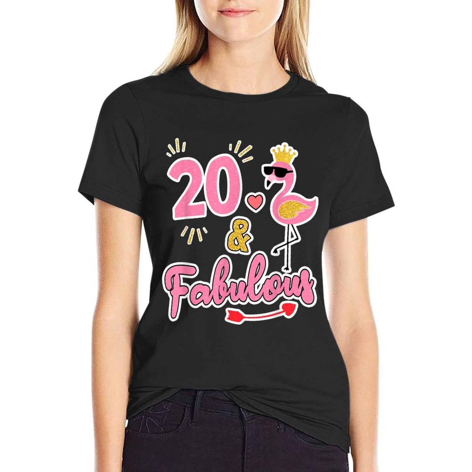 20 And Fabulous - 20 Years Old Gift - 20th Birthday  Affordable Price T-Shirt