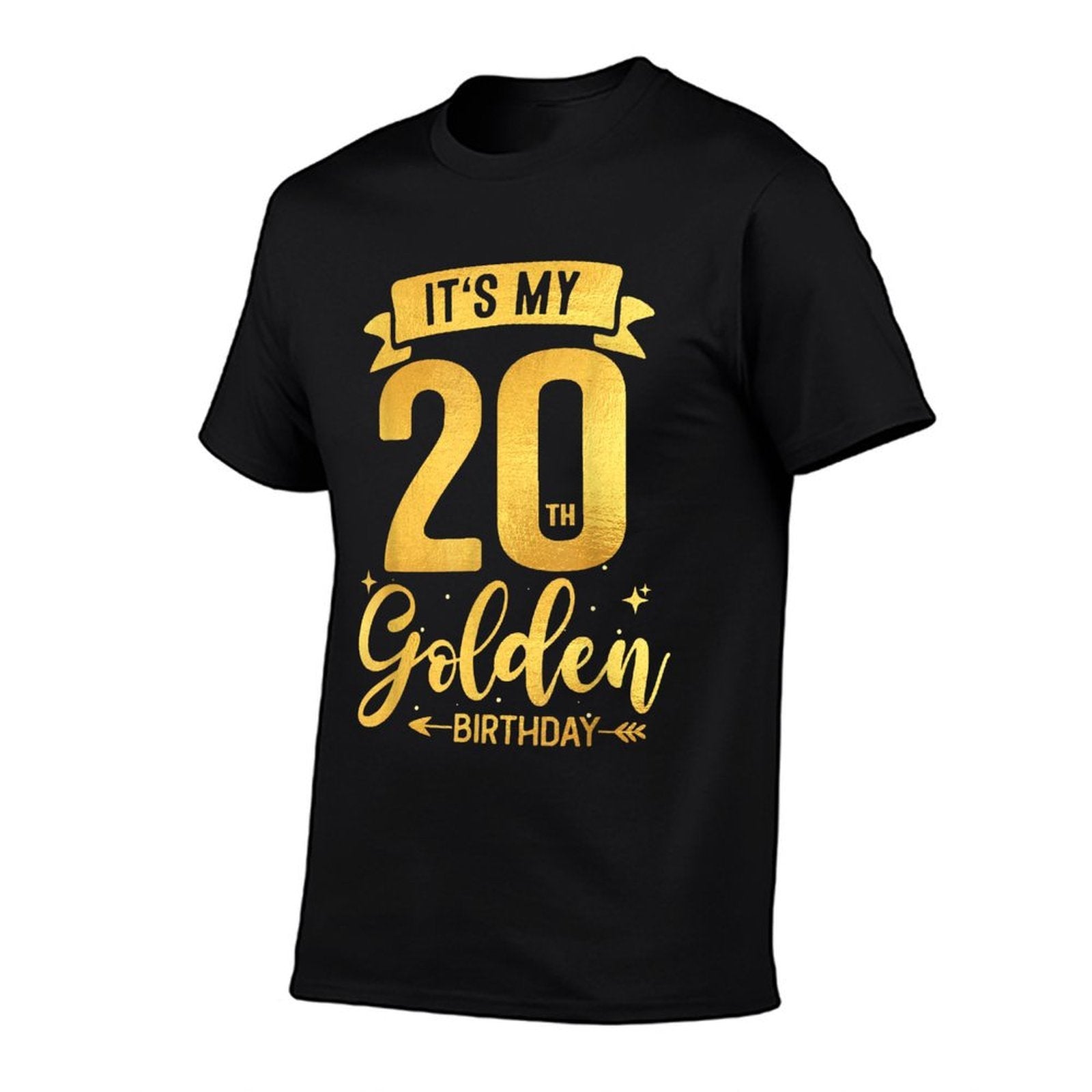 20th Birthday It's My 20th Golden Birthday  Slim-fit Cut T-Shirt