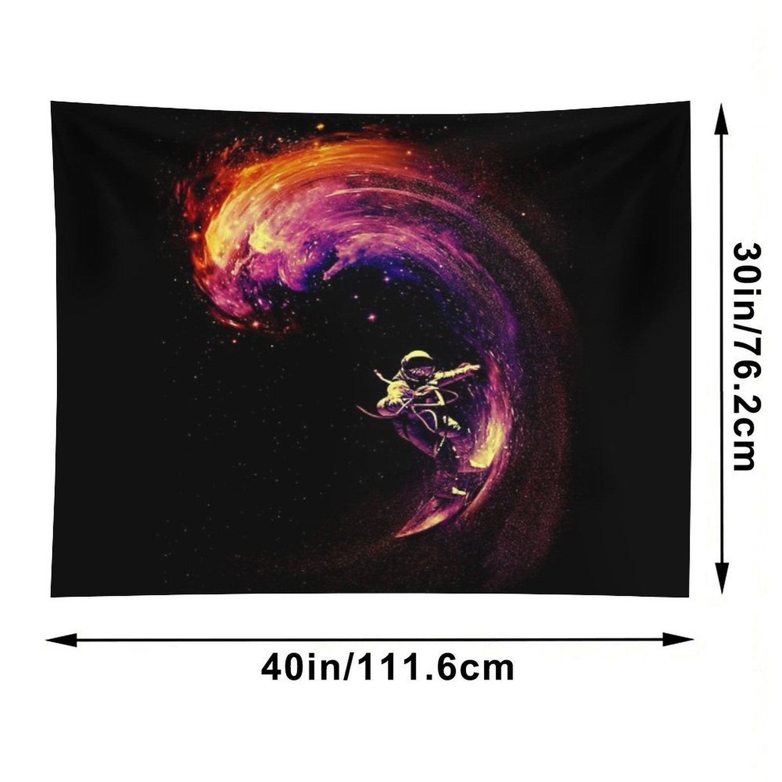 Space Surfing Tapestry