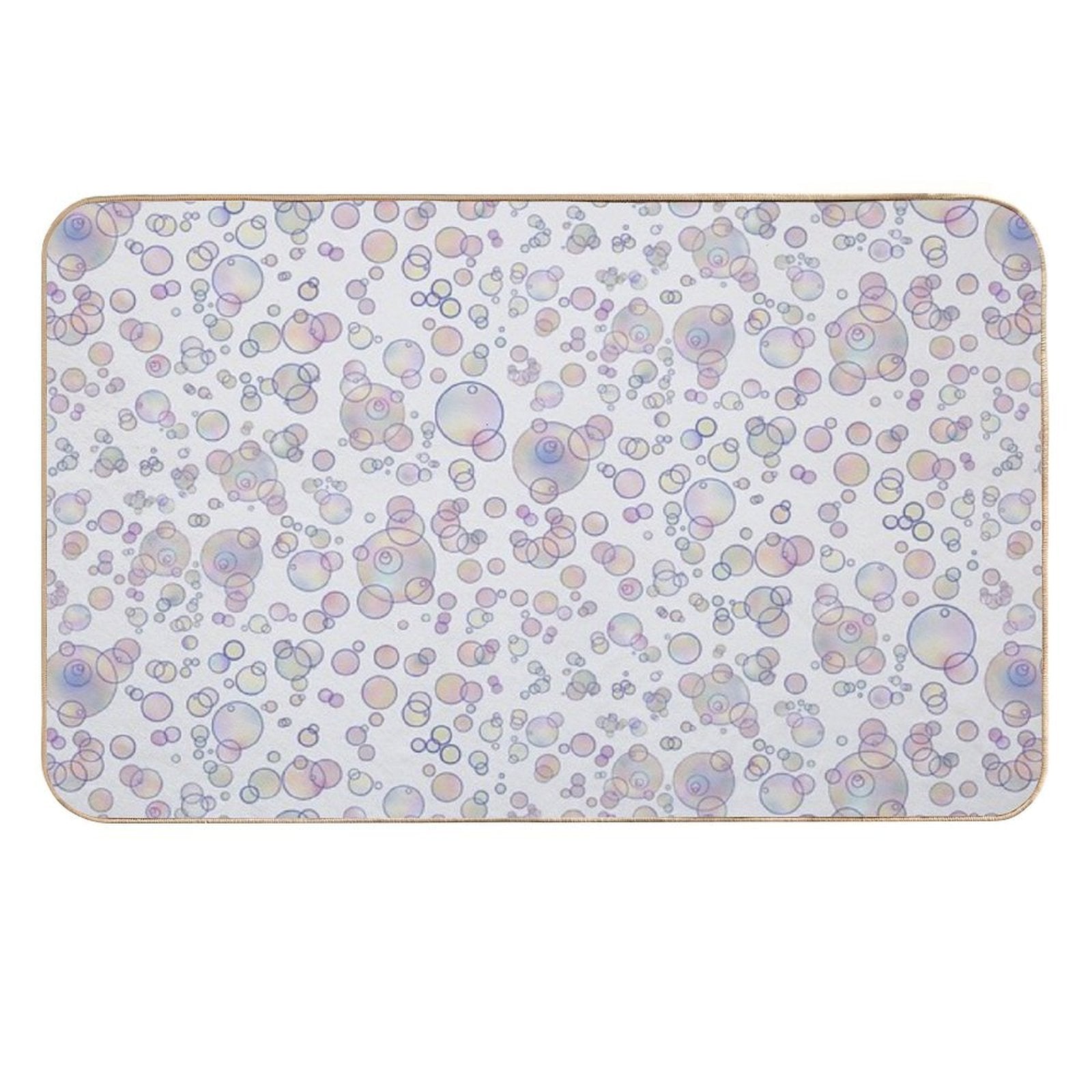 Bubbles  Dirt-Trapping Bath Mat