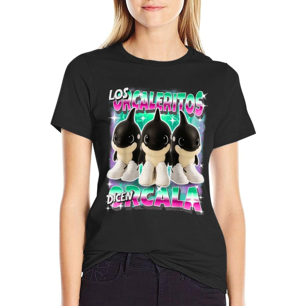 Los Orcaleritos Dicen Orcala Italian-Brainrot Orca Kids Meme  Breathable T-Shirt