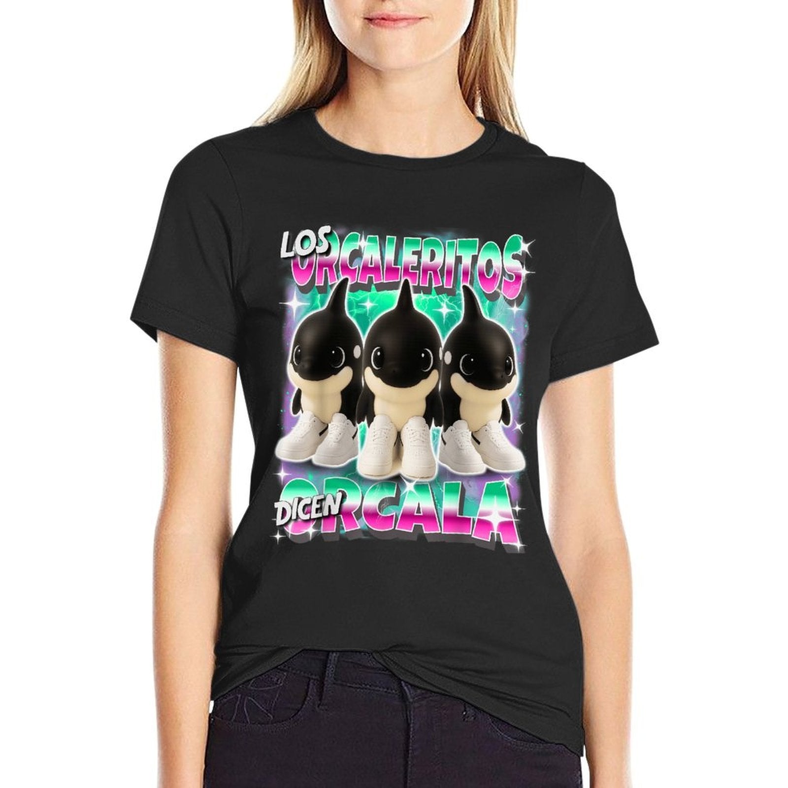 Los Orcaleritos Dicen Orcala Italian-Brainrot Orca Kids Meme  Breathable T-Shirt
