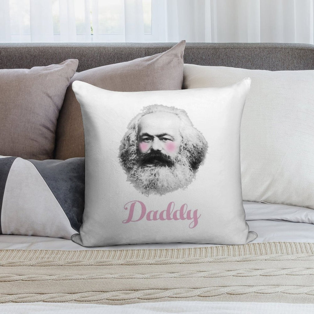 Daddy Karl Soft Home Decor Throw Pillow