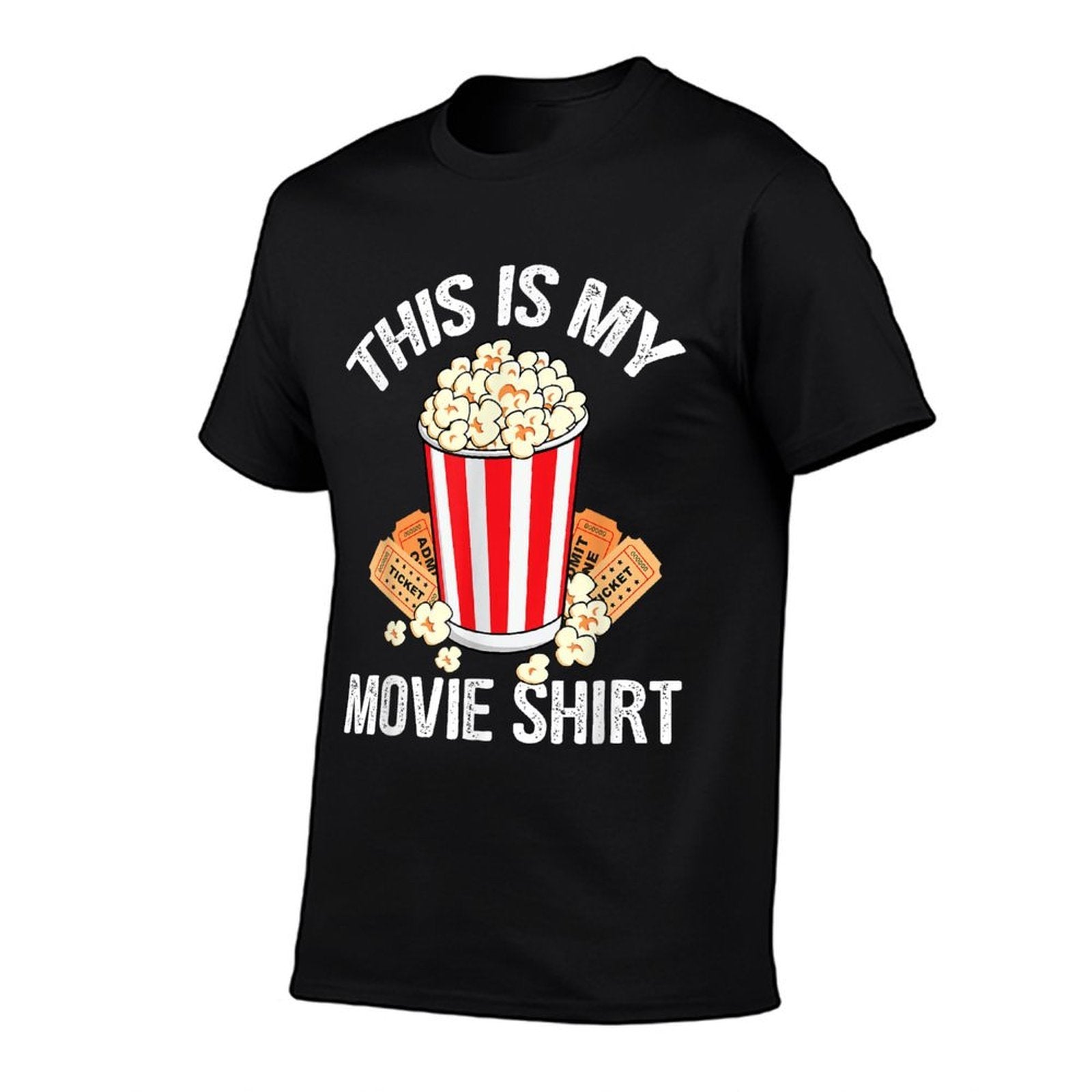 This Is My Movie Popcorn Funny Movie Night  Durable T-Shirt