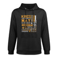 May Birthday Gifts - Kings Are Born In May Shrink-Resistant Hoodie