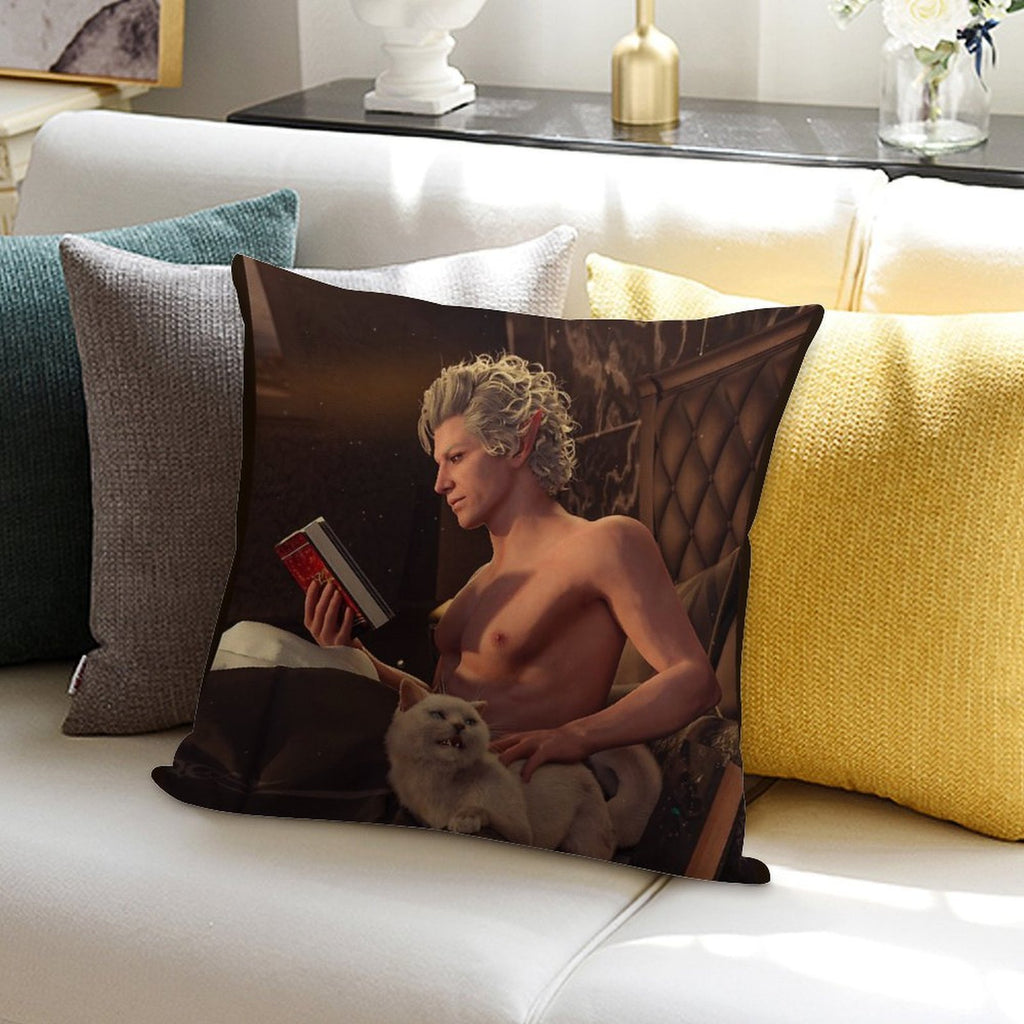 Astarion Soft Gift Ready Throw Pillow