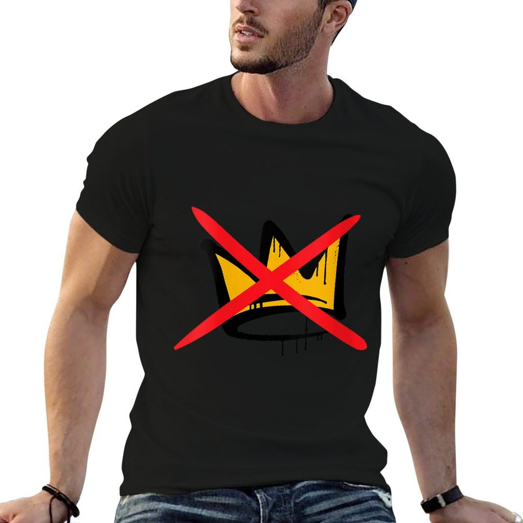 Womens No Kings  Wrinkle-resistant T-Shirt