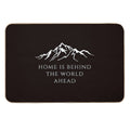 Home Is Behind The World Ahead  Stain-Proof Bath Mat