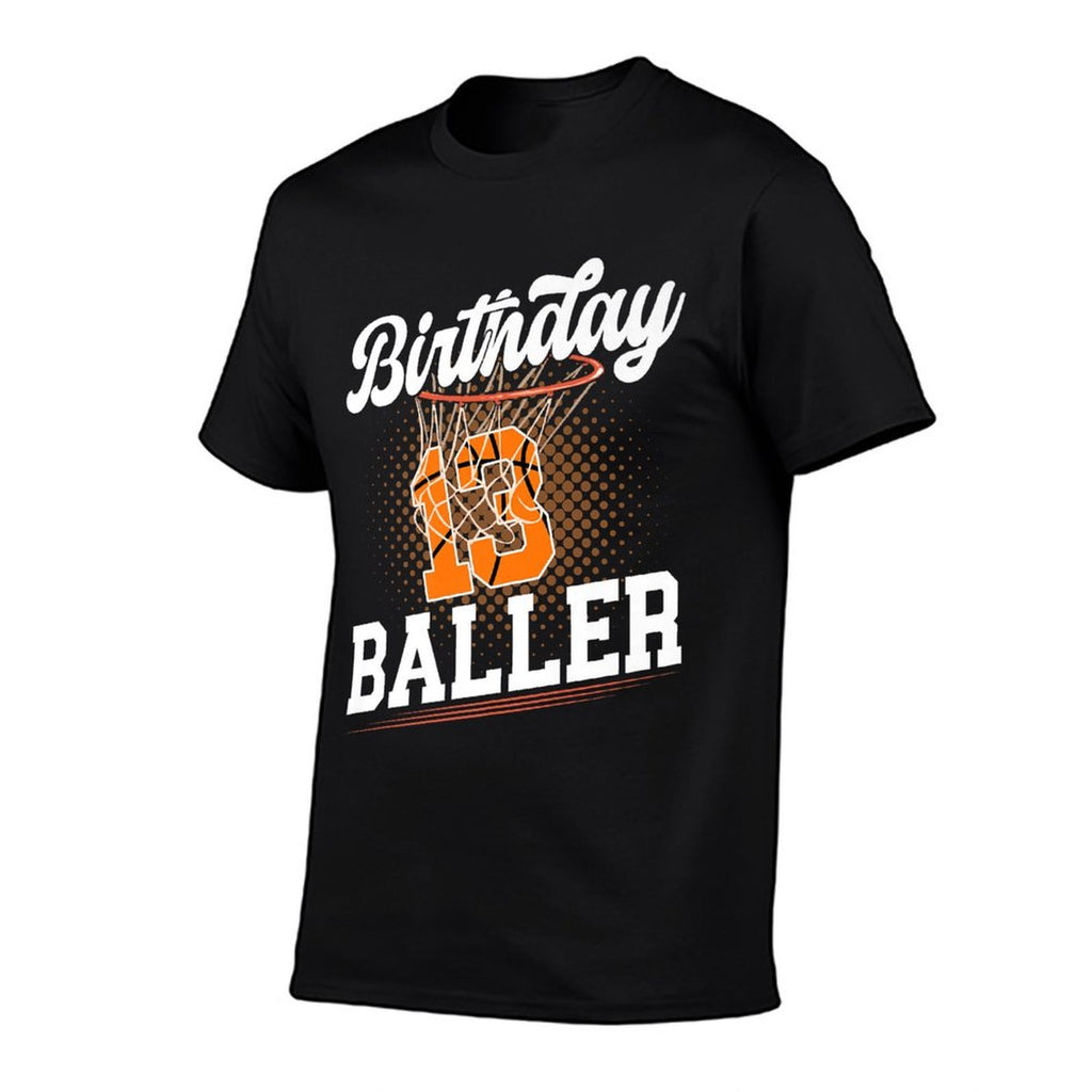 13th Basketball Birthday Thirteen Year Old Basketball Player Premium  Vintage-inspired T-Shirt