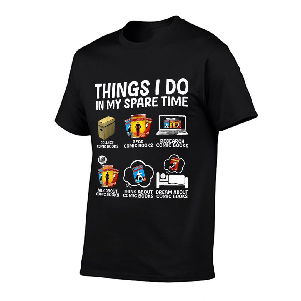 Best Comic Book Design For Men Women Comic Book Collectors  Wrinkle-resistant T-Shirt