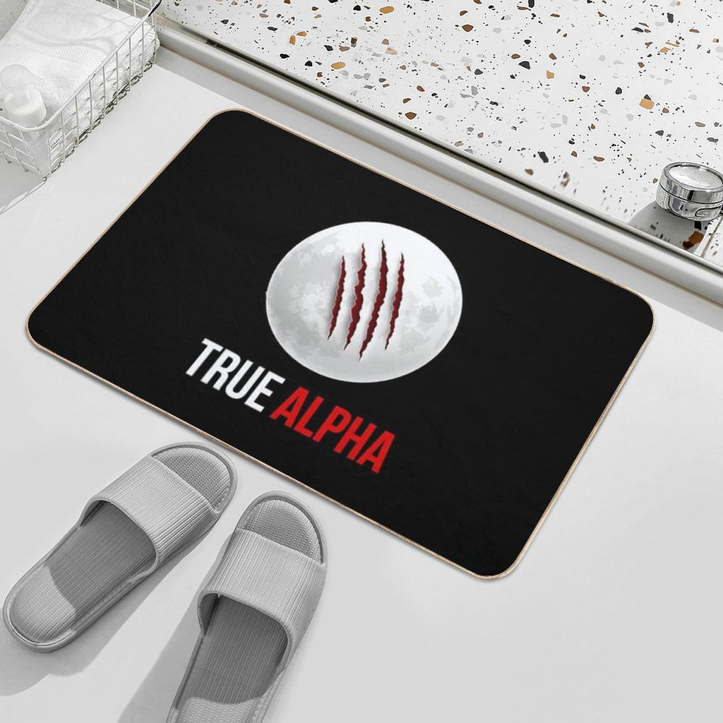 TRUE ALPHA  Stain-Proof Bath Mat
