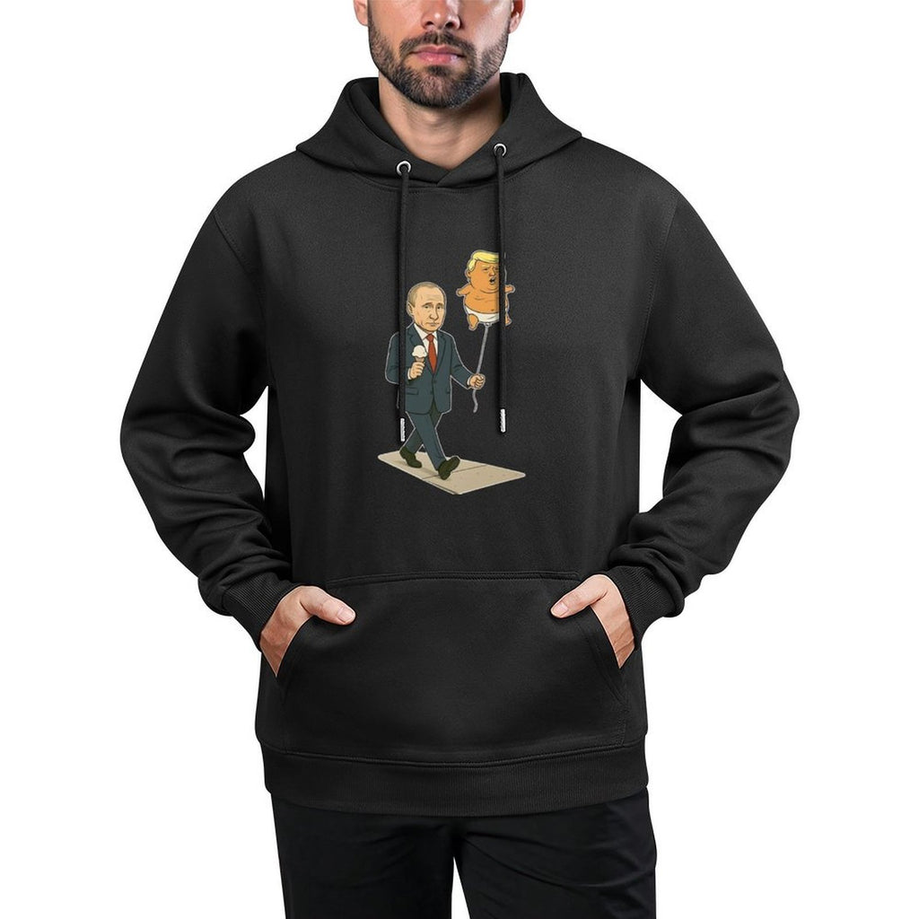 The Stroll – Putin Walks His Trump Balloon Easy Care Hoodie
