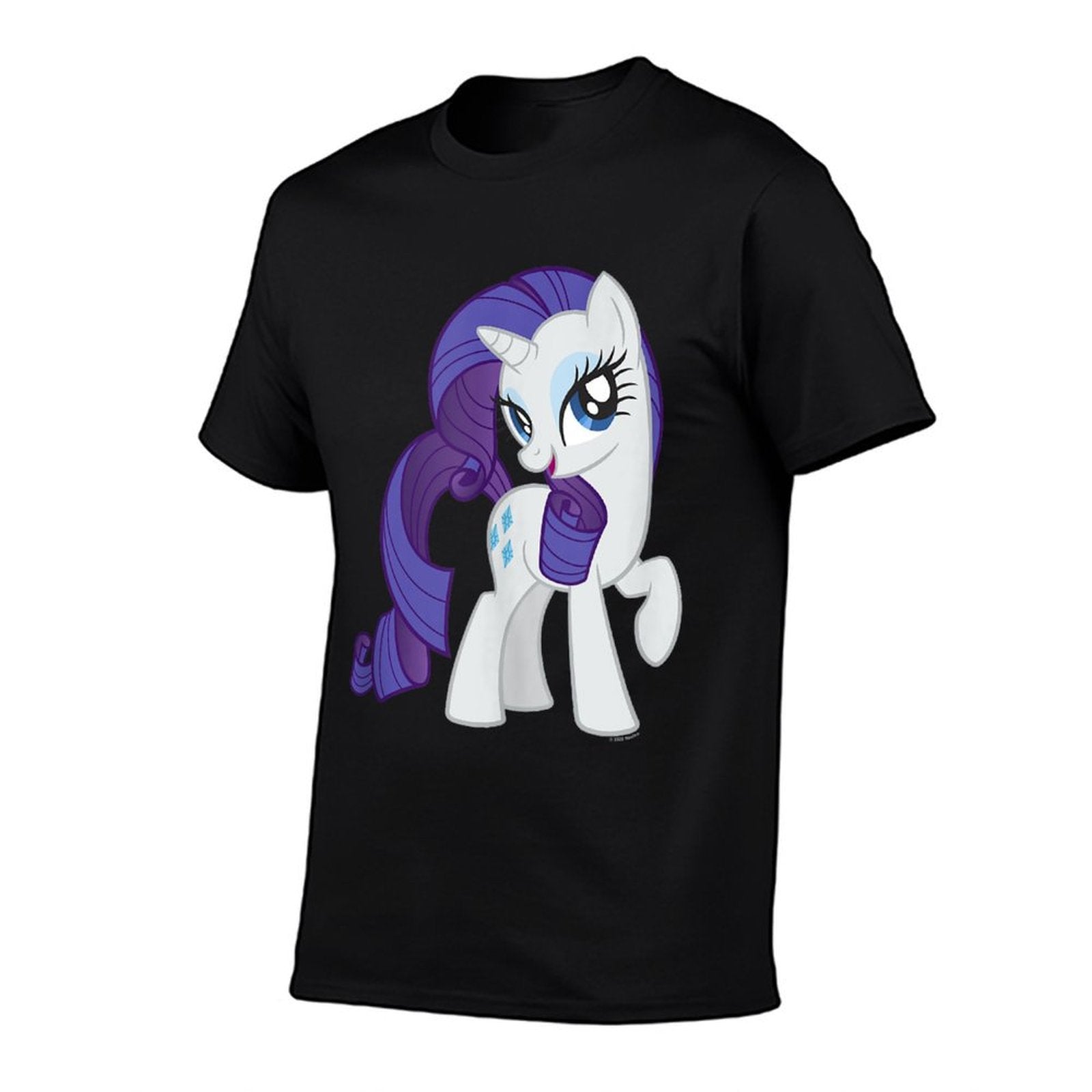 My Little Pony Friendship Is Magic Big Rarity Portrait  Heathered Texture T-Shirt