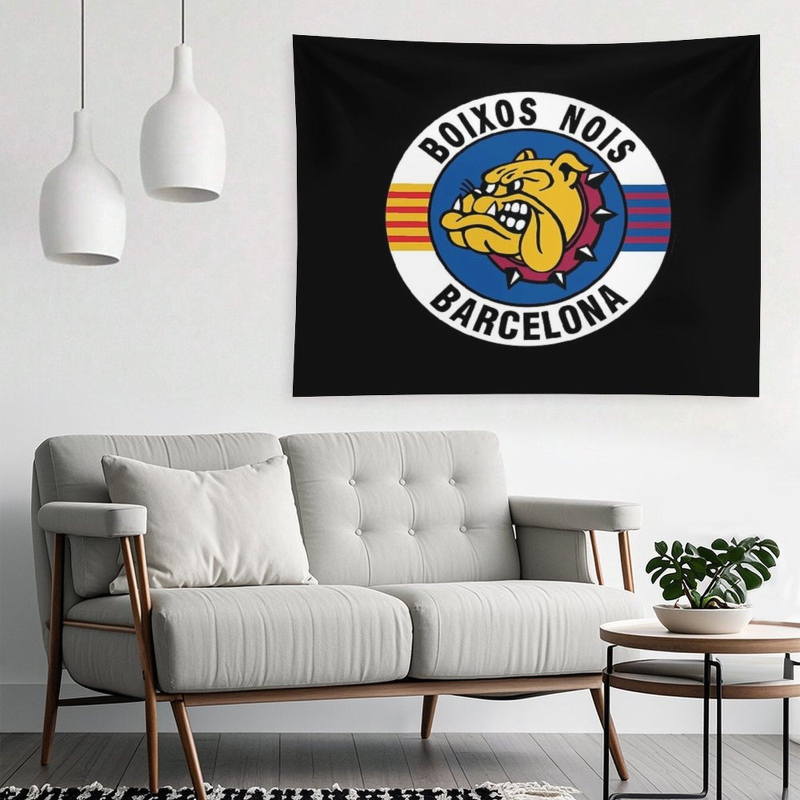 Boixos Nois Ultras Barcelona Catalunya Fans Tapestry
