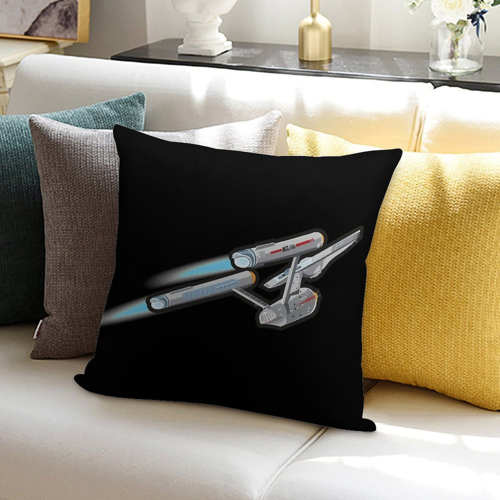 Enterprise Classic Soft Easy Maintenance Throw Pillow