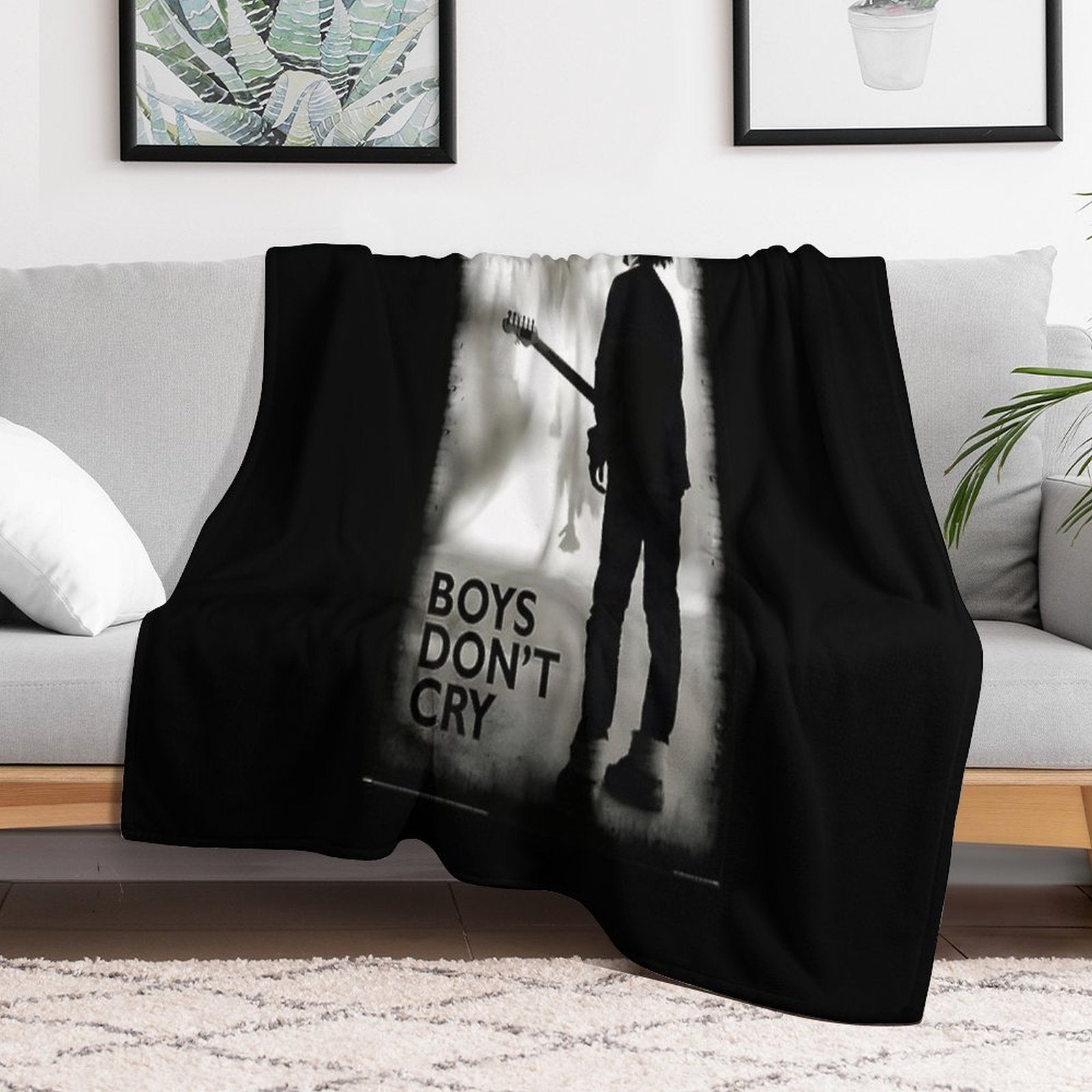 The Cure Fanart All-season Throw Blanket