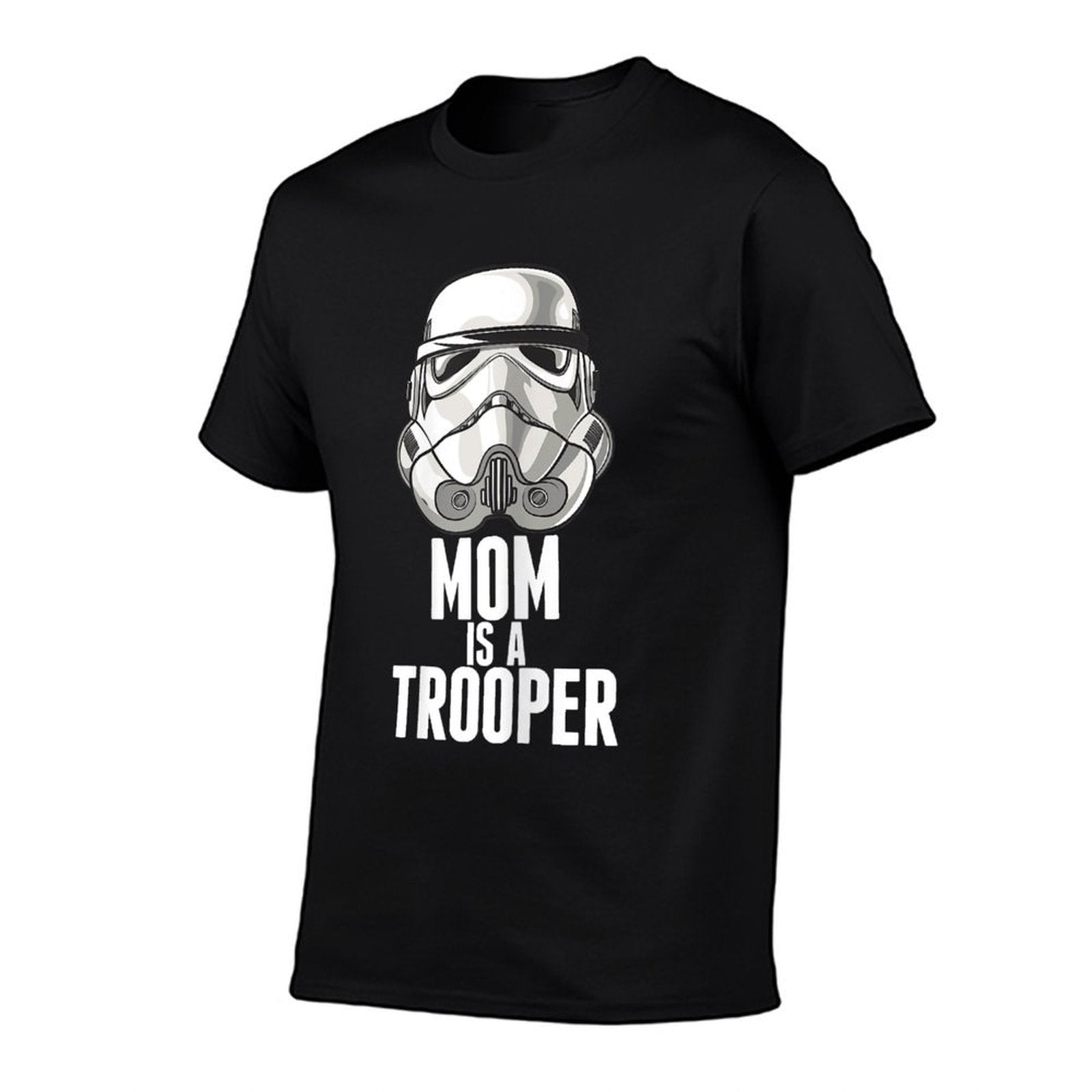 Star Wars Stormtrooper Mom Is A Trooper  Fade-proof Color T-Shirt