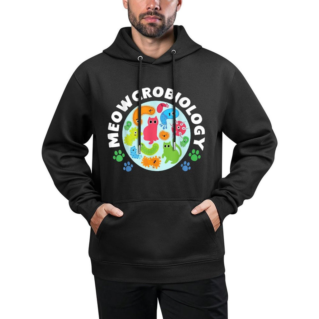 Meowcrobiology Microbiology Cats Science Biology Easy Care Hoodie
