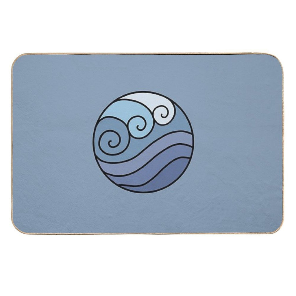 Water Tribe  Fade-Resistant Bath Mat