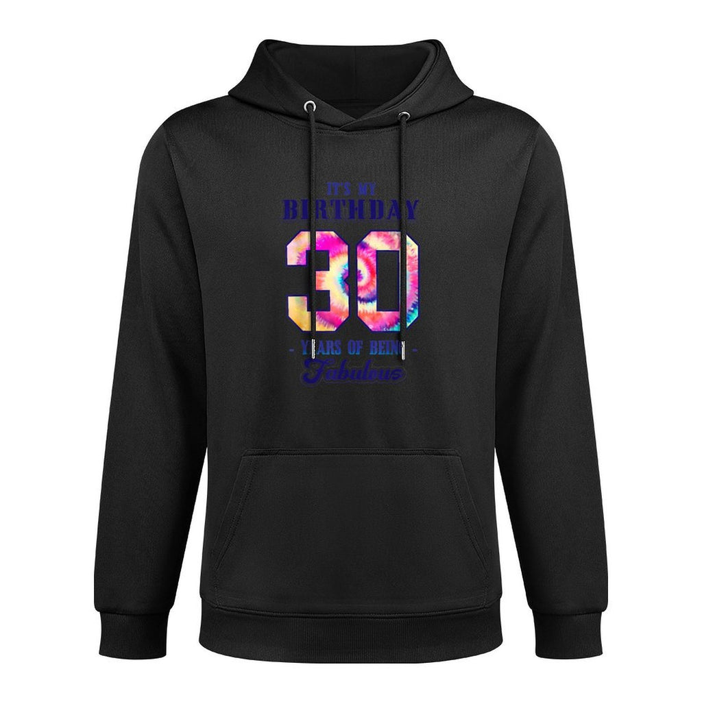 30 Birthday Dirty Thirty. Dirty 30 for Women 30th Years Old Shrink-Resistant Hoodie