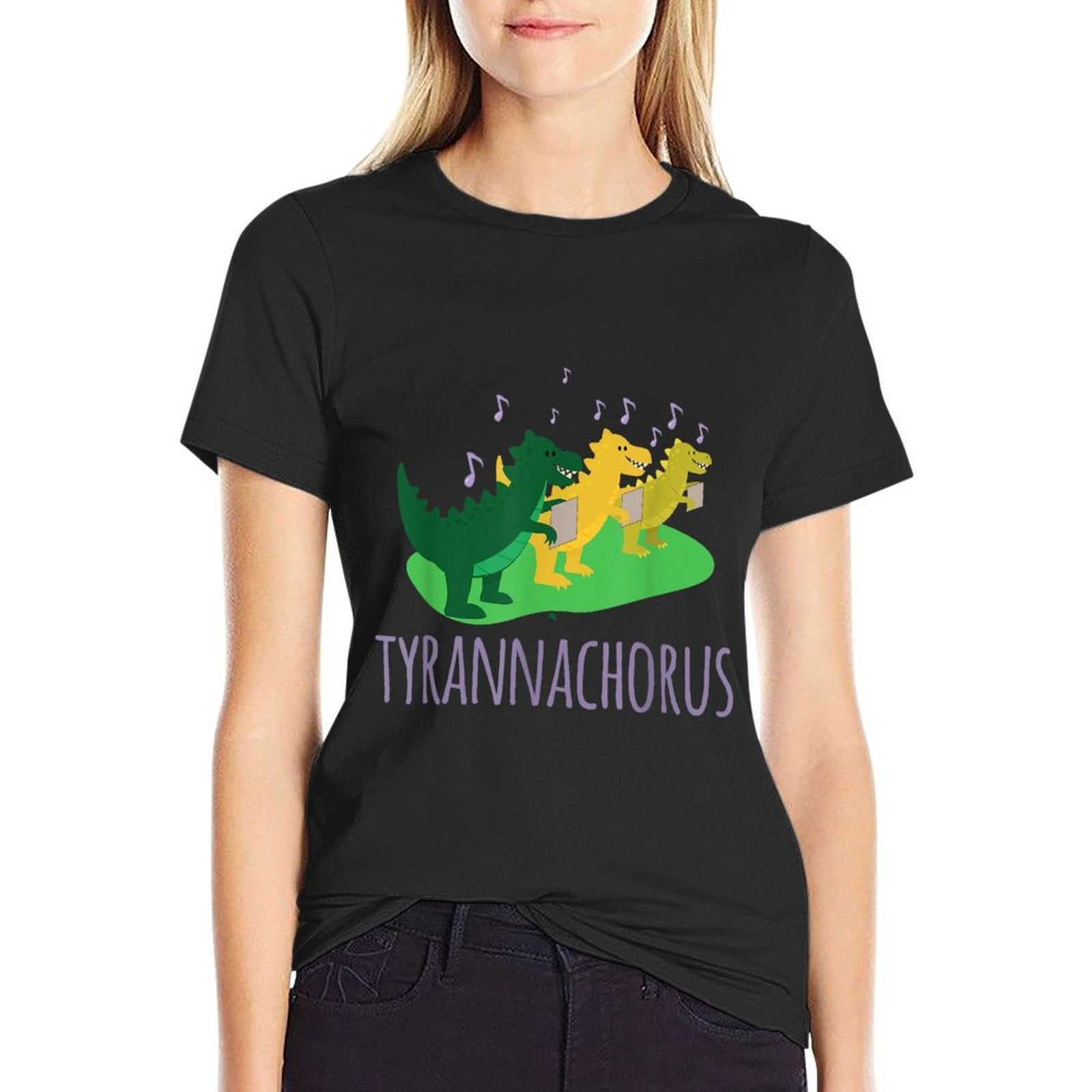 Dinosaur Chorus Choir Singing Music Singer Musician Gift  Odor-resistant T-Shirt