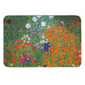 FLOWER GARDEN  by  GUSTAV KLIMT  Versatile Bath Mat