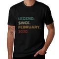 5 Years Old Legend Since February 2020 5th Birthday  Eco-friendly Material T-Shirt