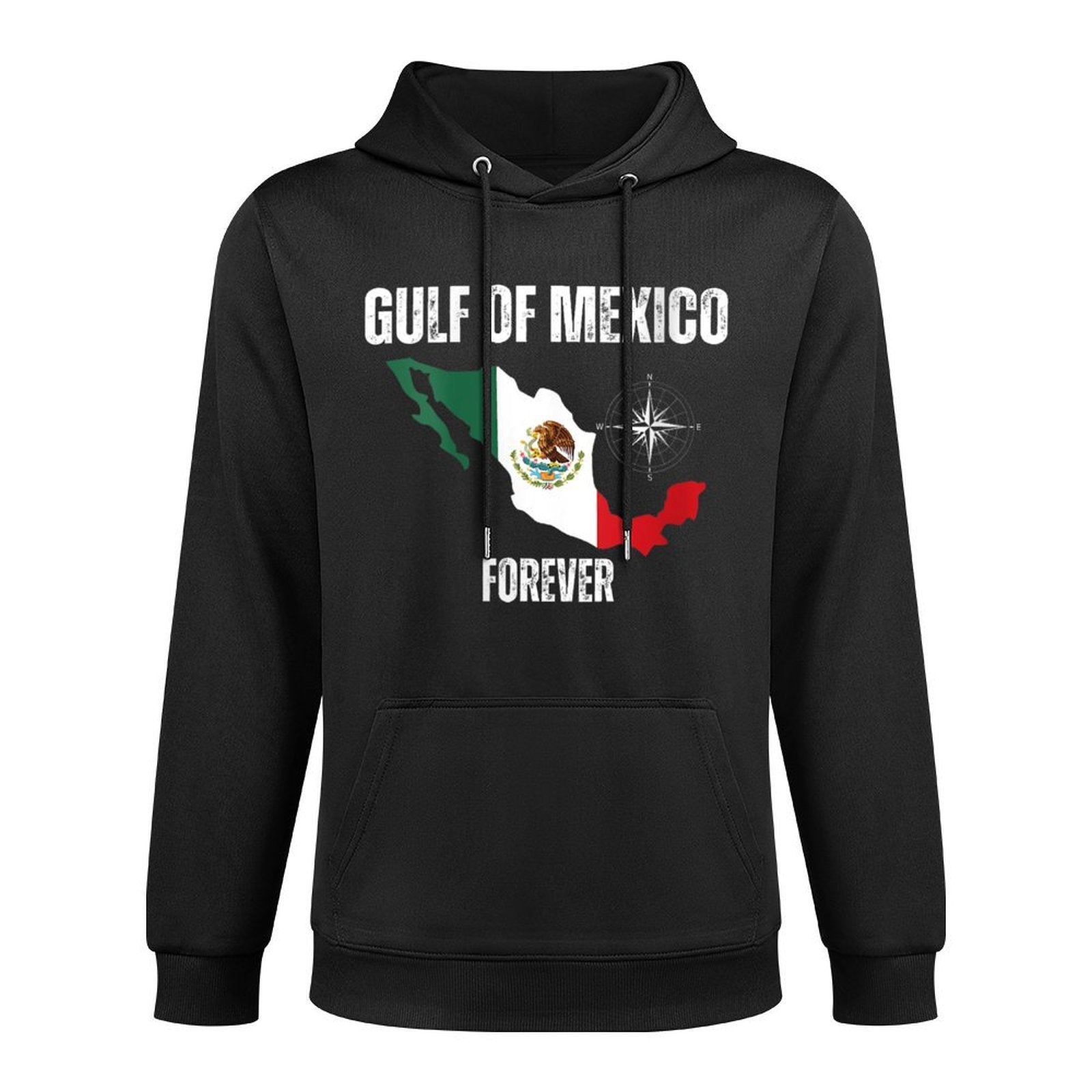 Womens Trump America Gulf of Mexico President Trump Gulf of USA Medium-Weight Fabric Hoodie