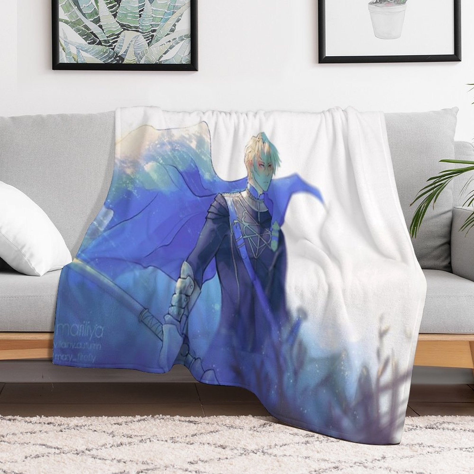 Dimitri - Fire Emblem Machine-washable Throw Blanket