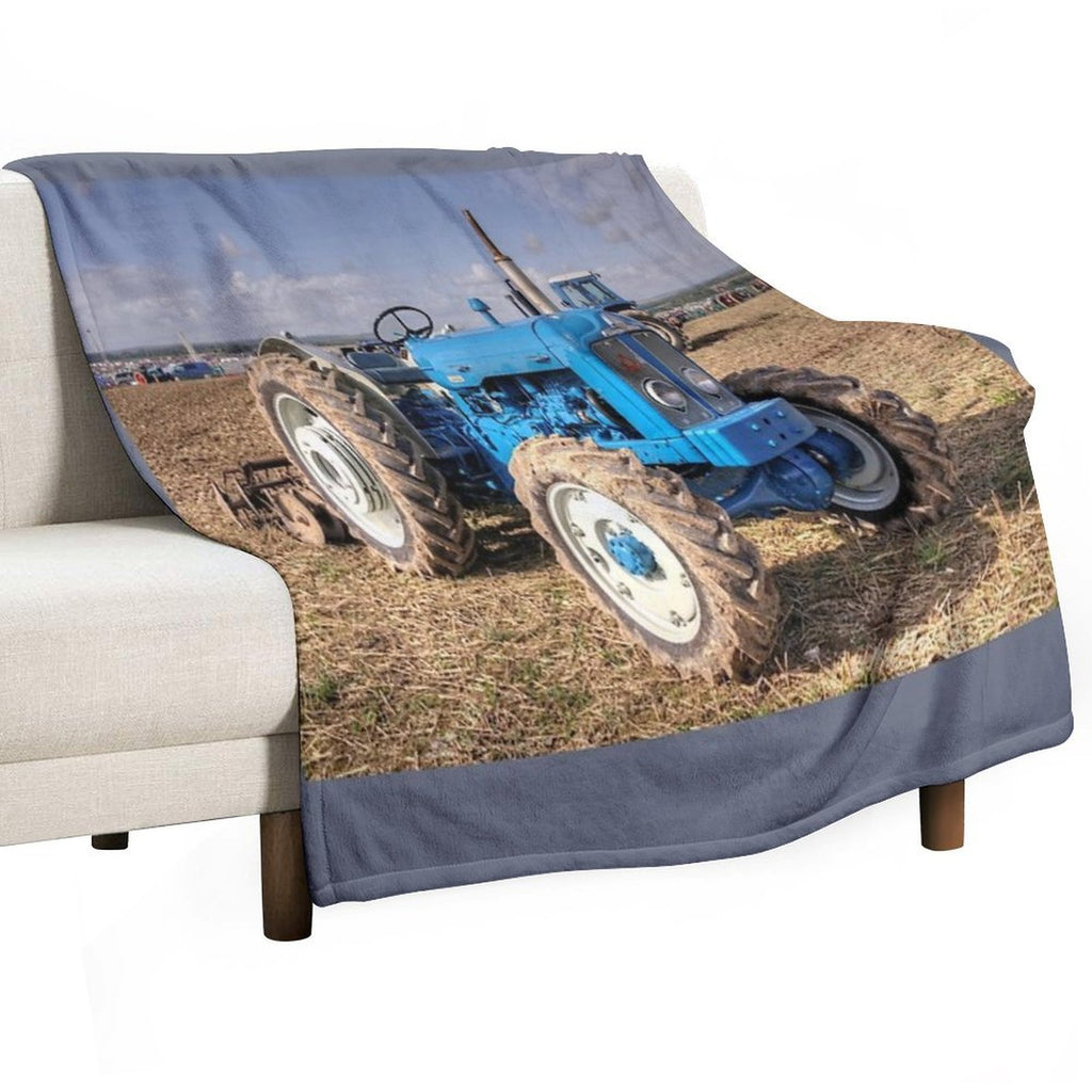 Roadless Tractor Gift-ready Throw Blanket