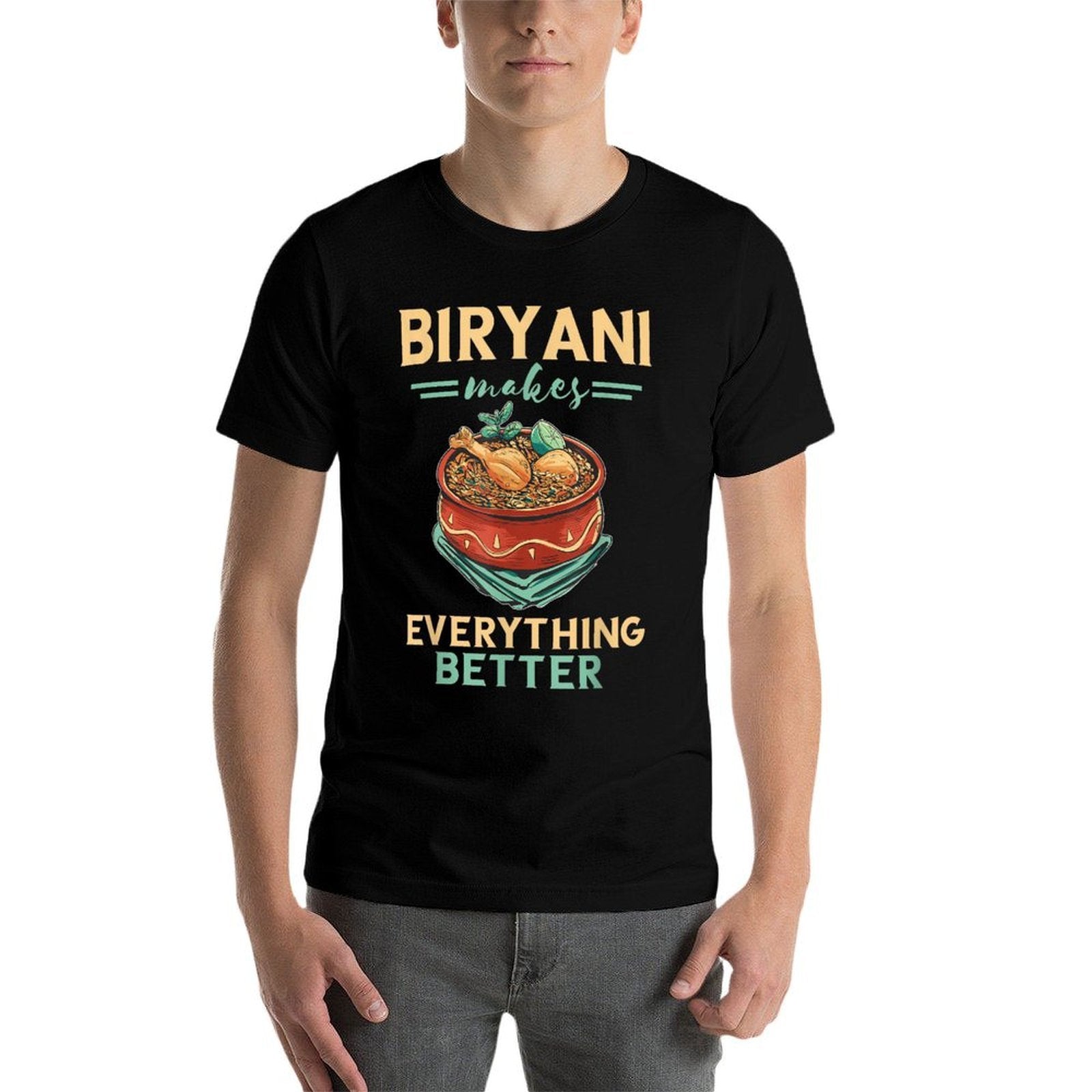Biryani Makes Everything Better Biryani Masala India Food  Lightweight T-Shirt