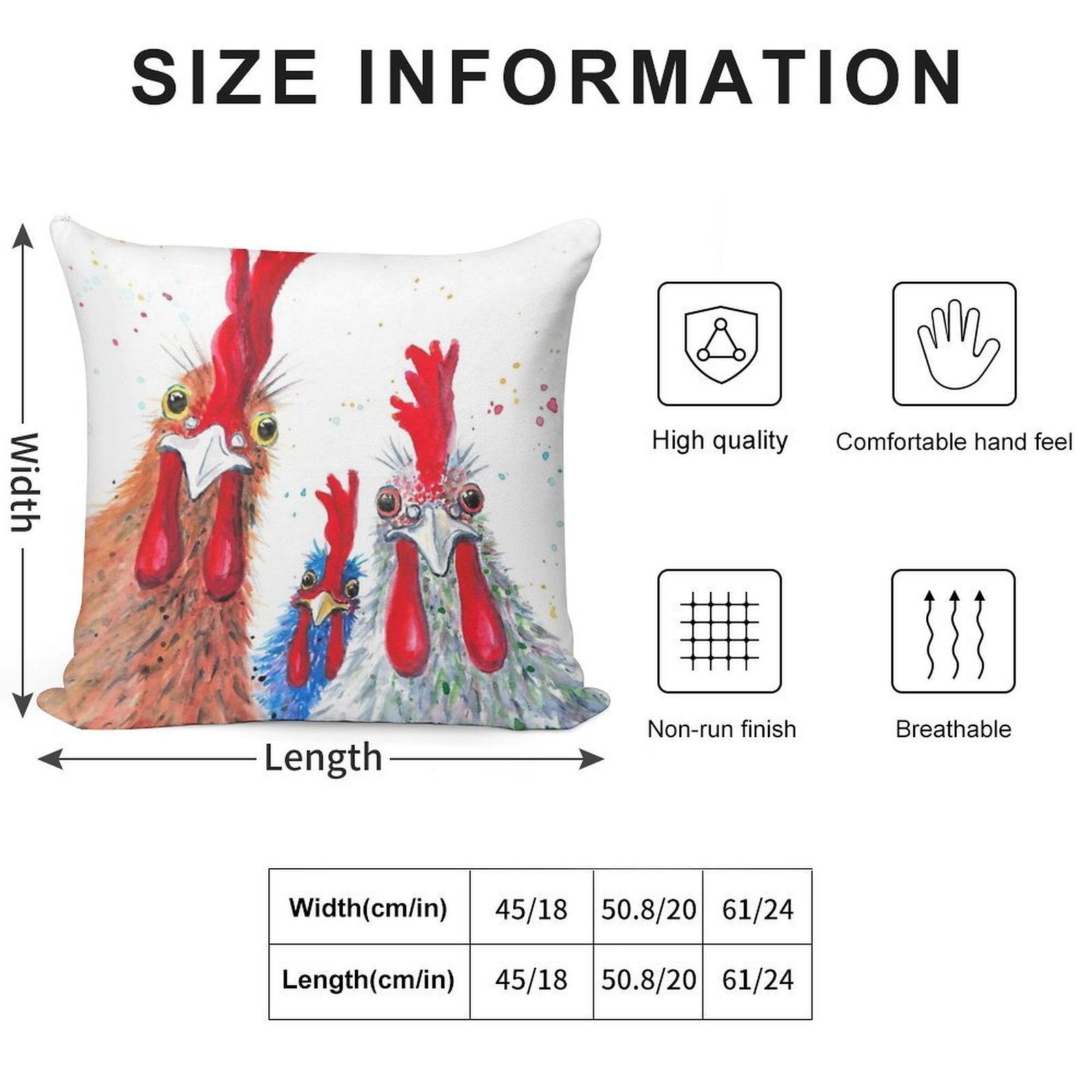 Chicken Ladies, Hen, Chicken, Rooster, Bird Soft Style Accent Throw Pillow