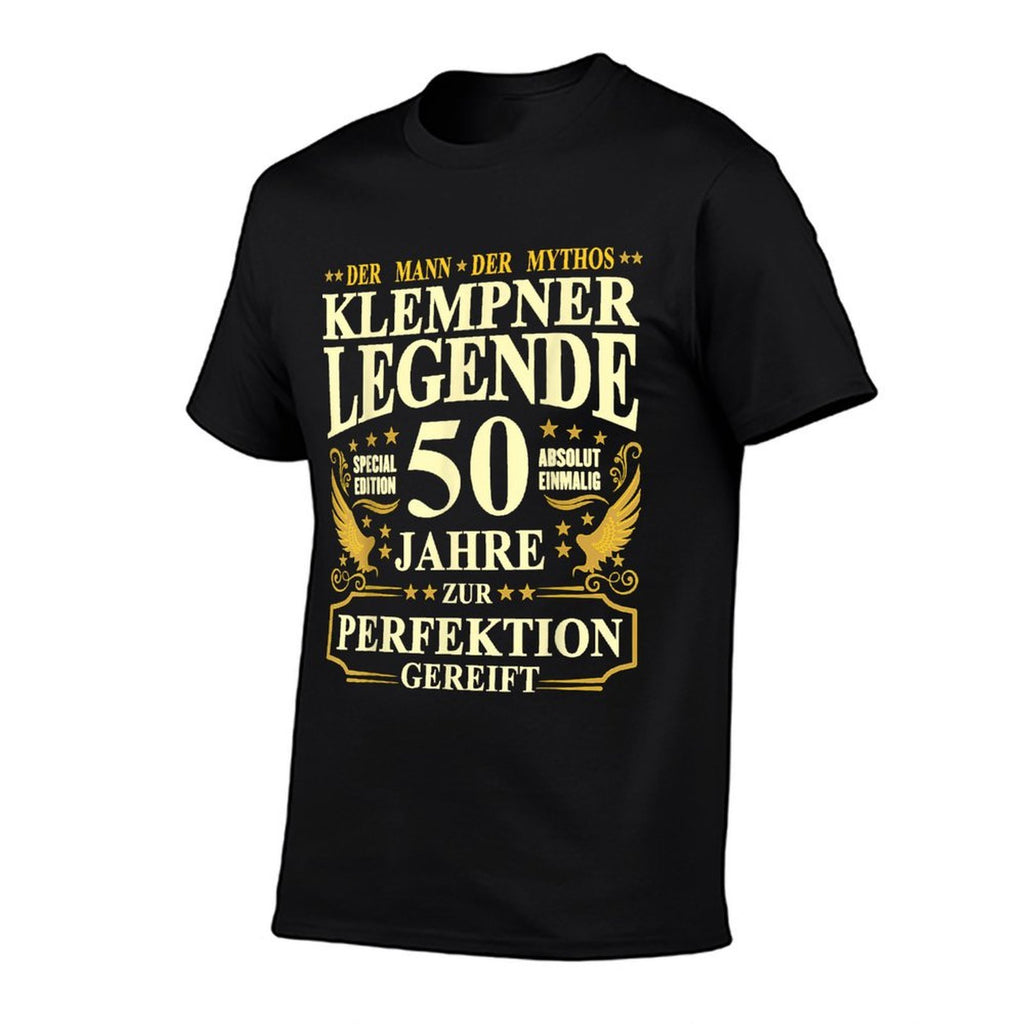 Plumbers Legend 50 Years Perfection Matured 50th Birthday  Stretchy T-Shirt