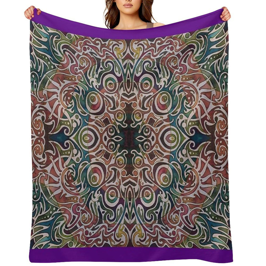 Iris Quick-dry Throw Blanket