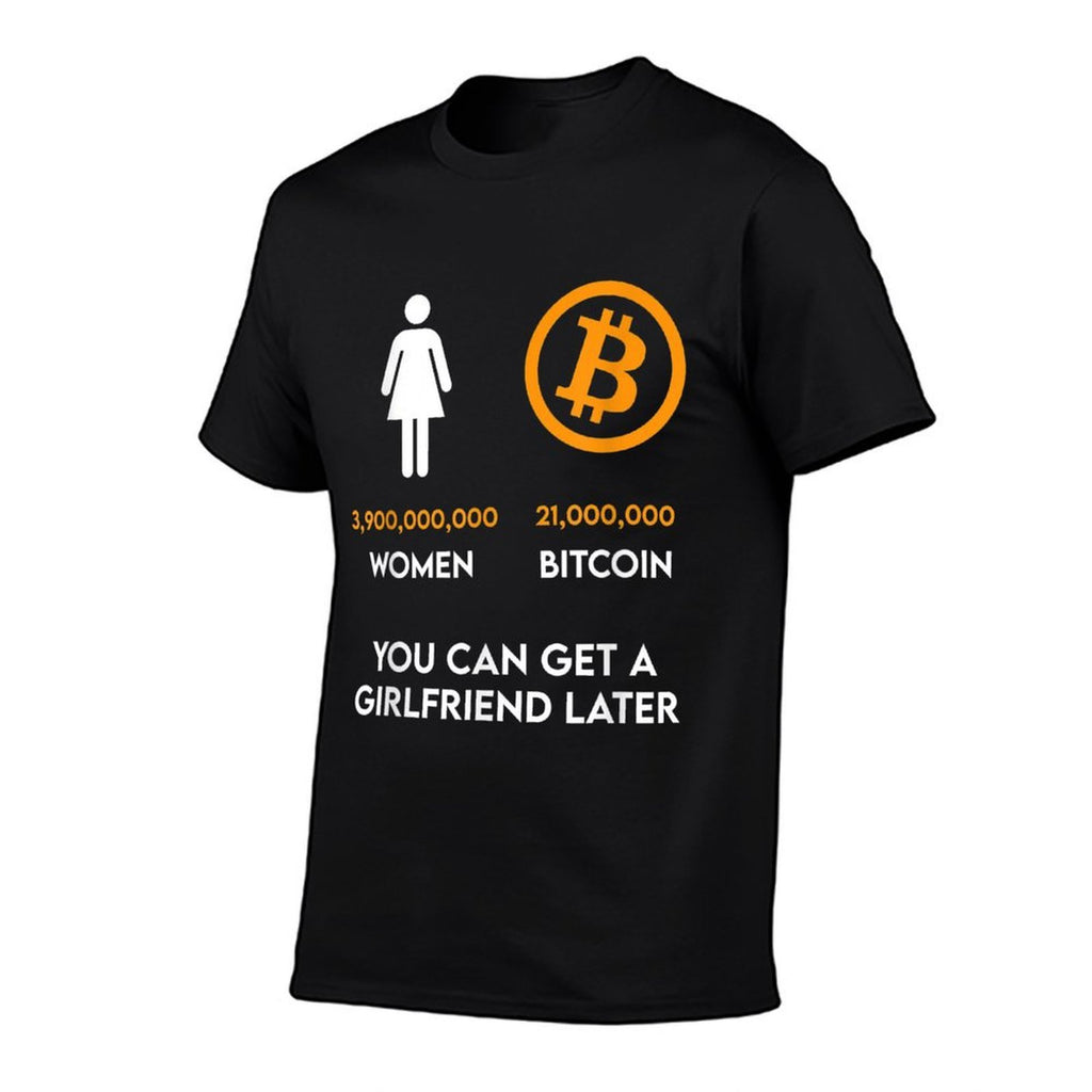 Bitcoin Meme Funny BTC Crypto Gift  Heathered Texture T-Shirt