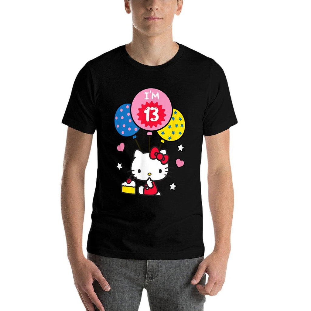 Hello Kitty I'm 13 Birthday  Stretchy T-Shirt