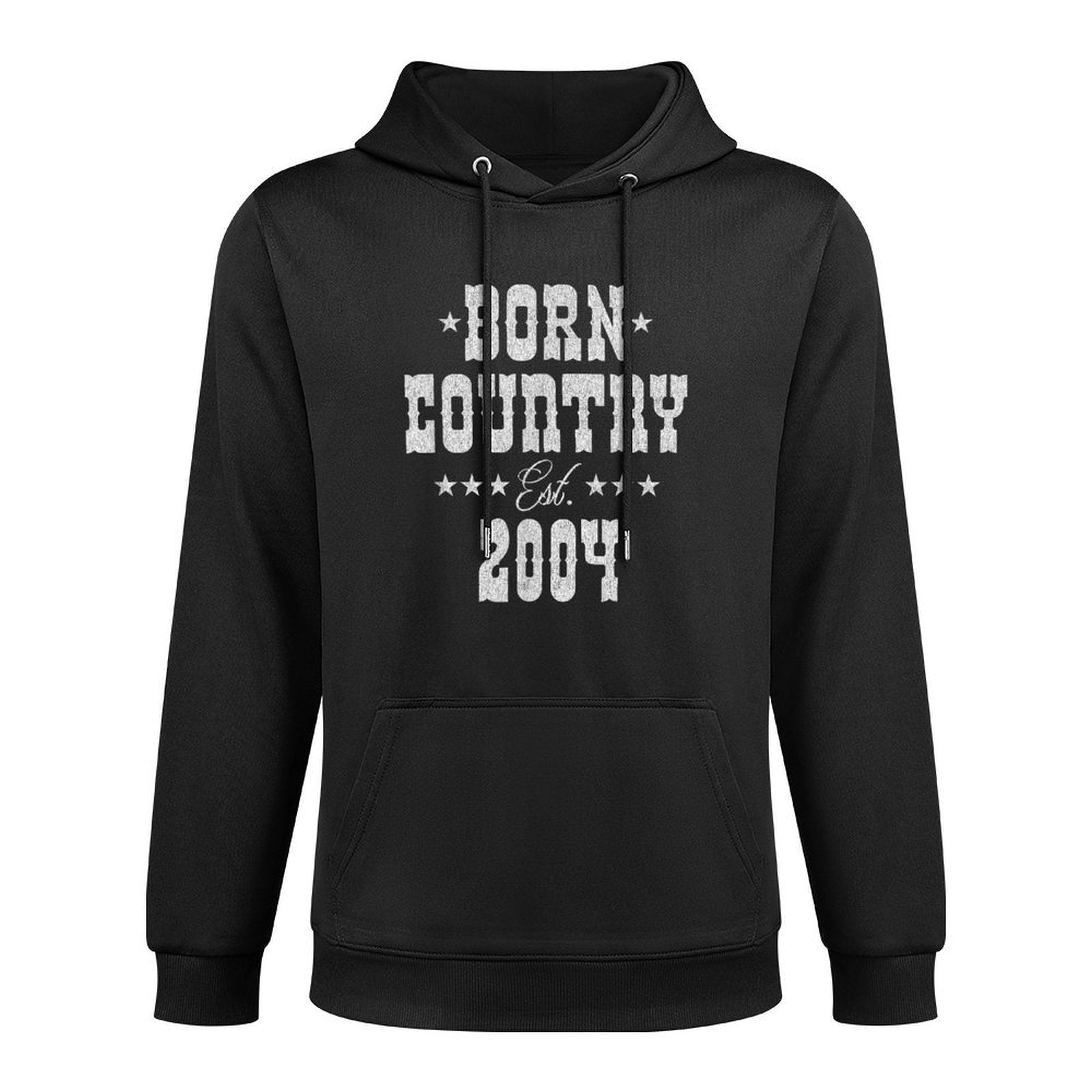 21 Year Old Country Music Lover 2004 21st Birthday Unisex Design Hoodie