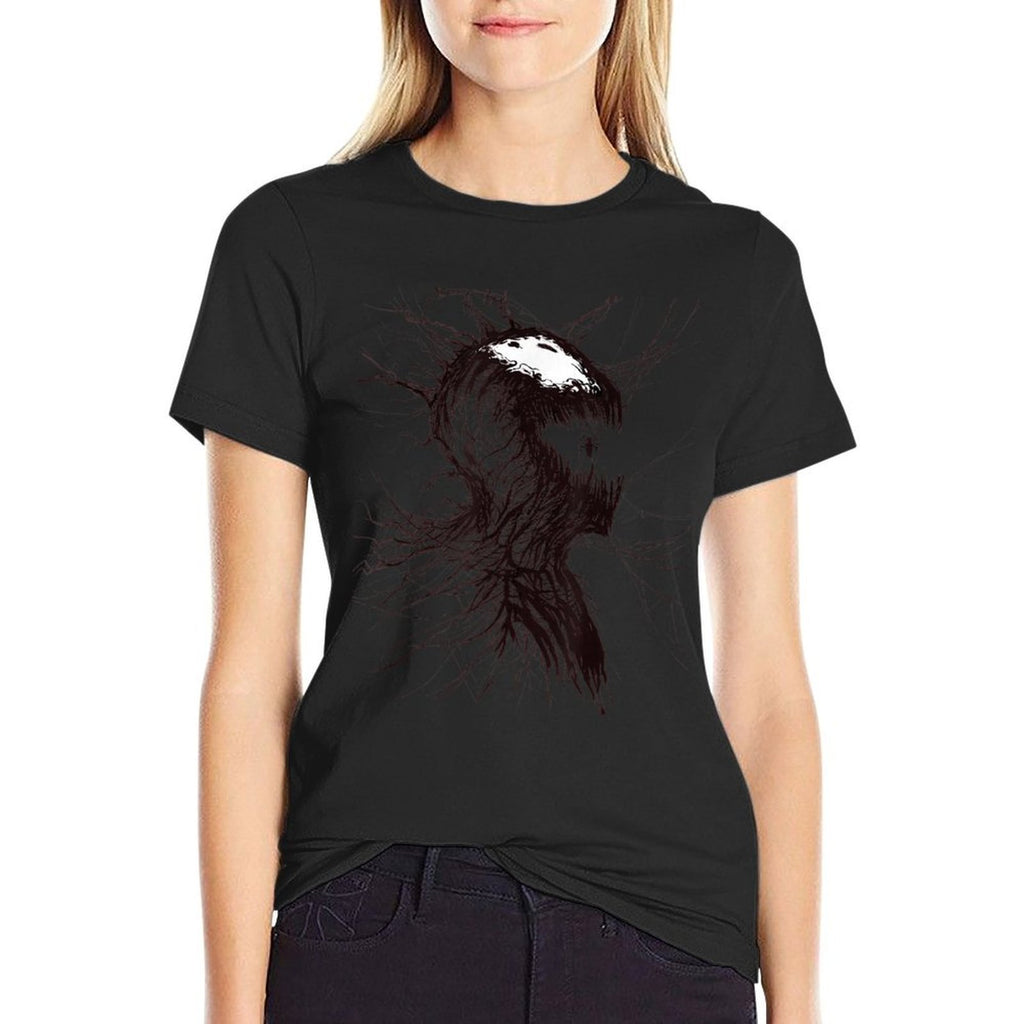 Marvel Carnage Black White  Blood Comic Book Cover Comfortable T-Shirt