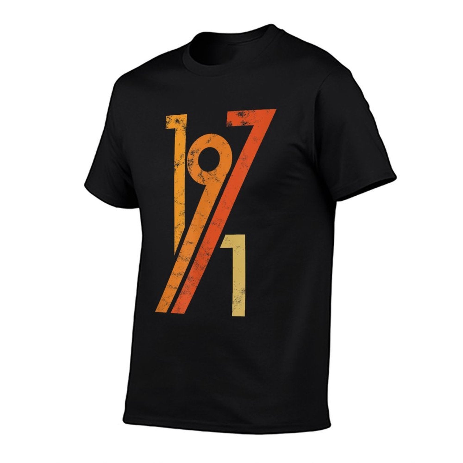 Birthday Vintage 70s Style 1971  Summer-ready Fabric T-Shirt